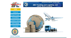 Desktop Screenshot of abctruckingandlogistics.com